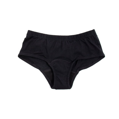Women’s Reusable Period and Incontinence Underwear – Active in Black
