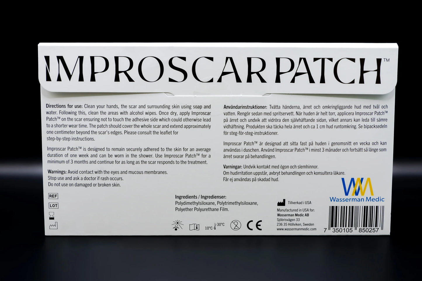 Improscar Patch – C-Section Strip (4 pack)