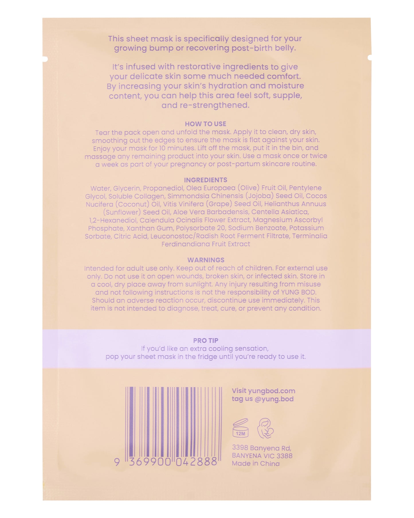 Pregnancy Pamper Pack - Yung Bod