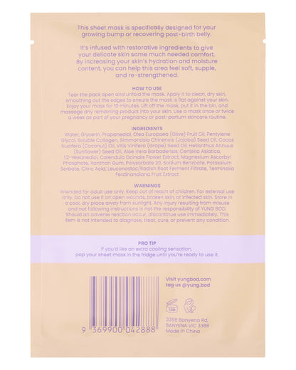 Pregnancy Pamper Pack - Yung Bod