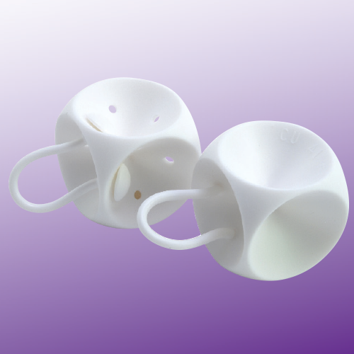 Silicon Cube Pessaries With Drain and No drain