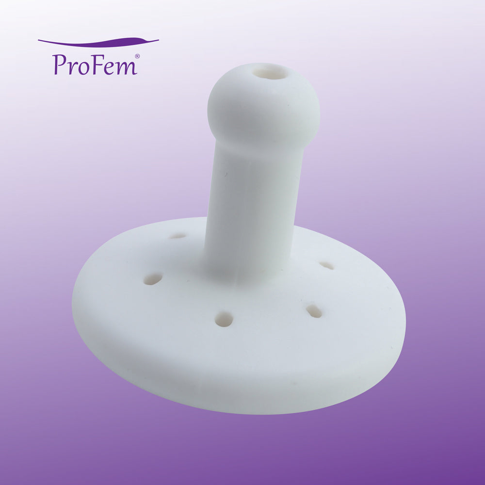 Gellhorn pessary with long stem for uterine prolapse support