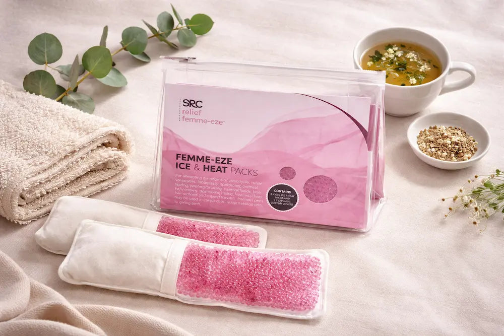 Heat or Cold pack for lichen Sclerosus