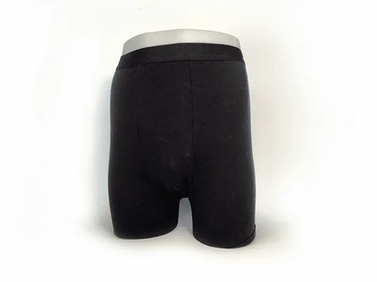 Post Prostectemy Black boxer briefs on a white background