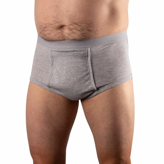 Mens Incontinence Pants Grey