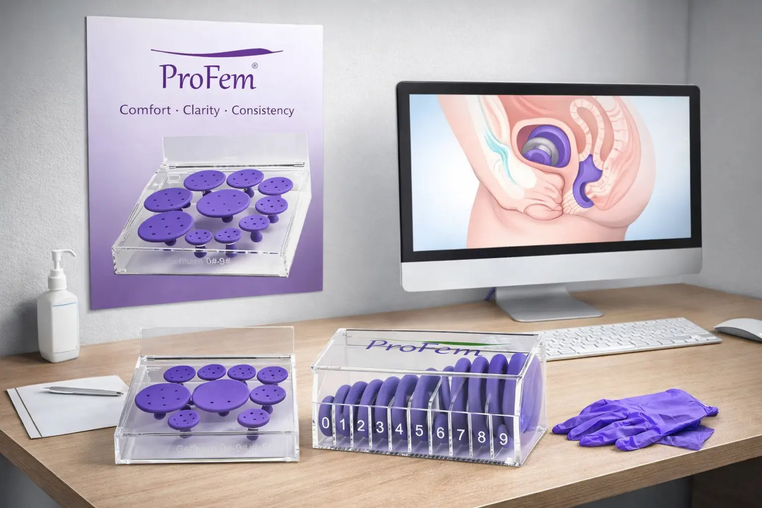 pessary fitting kit profem