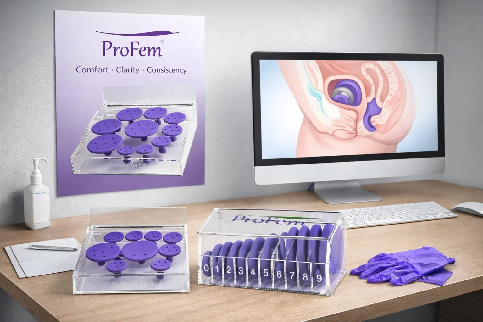 pessary fitting kit profem